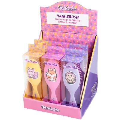 Детска четка за коса Martinelia - Best Friends, асортимент (MA3008W)