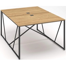 Lenza ProX dvoumístný 118 x 67 x 74,3 cm černý