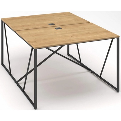 Lenza ProX dvoumístný 118 x 67 x 74,3 cm černý