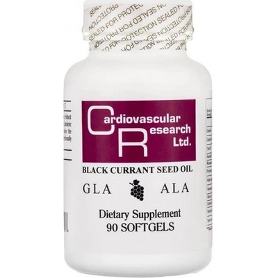 Ecological Formulas Black Currant Seed Oil, 90 софтгел капсули, Ecological Formulas (13087 (CURR) EF)