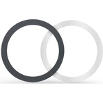 Tech-Protect magmat magsafe УНИВЕРСАЛЕН МАГНИТЕН ПРЪСТЕН ЧЕРЕН & СРЕБЪРЕН