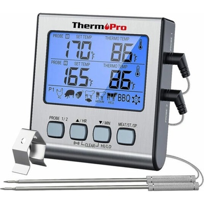 Vpichový teplomer ThermoPro - TP-17