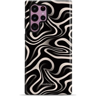 Mobiwear Elite Pro Samsung Galaxy S22 Ultra EA68E Vlnky a linky – Hledejceny.cz