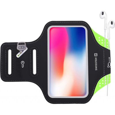 Pouzdro SWISSTEN ARMBAND CASE vel. 6,0" ČERNÉ