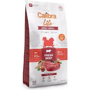 Calibra Dog Life Възрастен Малък Прясно Говеждо 1, 5 кг