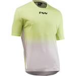 Northwave Мъжка фланелка с къс ръкав за колоездене Northwave Edge 2 Jersey Short Sleeve Cycling jersey - Cool Matcha / Light Grey (056-3144-0513)