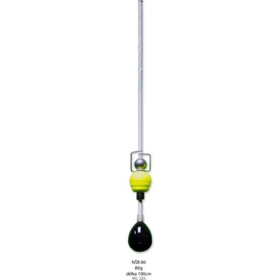 BUBENÍK Nahadzovacia šťuková bójka 80g 100 cm