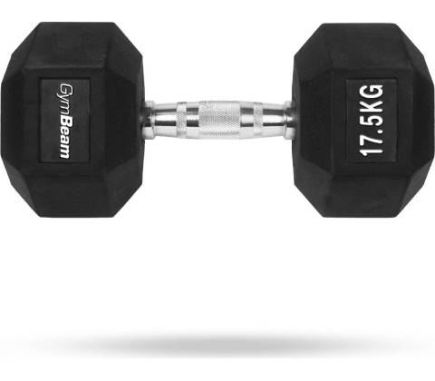 GymBeam Jednoručka Hexagonal 17.5 kg