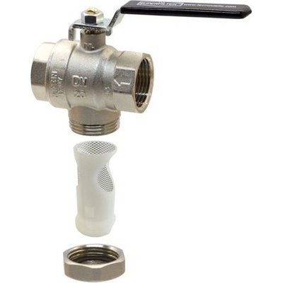 Tecnovielle SUPERFILTER kulový kohout FF 3/4" PÁKA, PN30, s filtrem -20°C až 100°C TVL.0140.020
