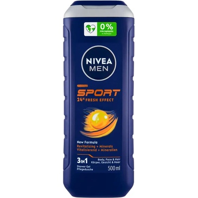 Nivea Men Sprchový gel pro muže 3v1 Sport 500 ml