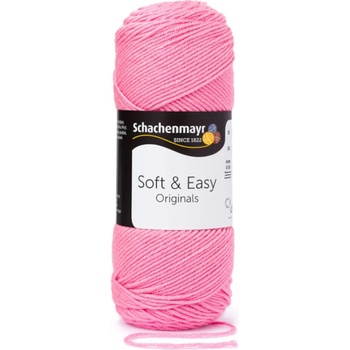 Schachenmayr Soft & Easy 00035 Pink Плетива прежда (9807353-00035-SCHACHENMAYR)