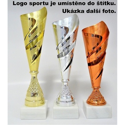 Šipky poháry s logem 380-L165 Logo je na štítku viz.další foto. – Zboží Dáma