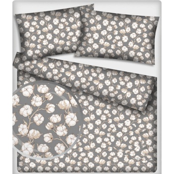 Dekorační dětská bavlněná látka vzor kytičky Bavlna