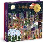 Galison - Puzzle Presentville methal - 500 piese