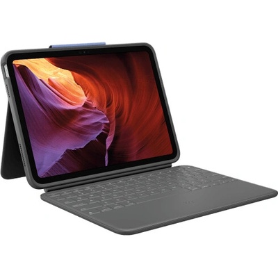Logitech Rugged Folio pouzdro s klávesnicí pro Apple iPad 7 8 9 10 A16 Qwertz DE 920-011200