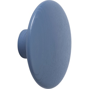 Muuto Кука за стена Dots Wood 9 см бледосиня (03263)