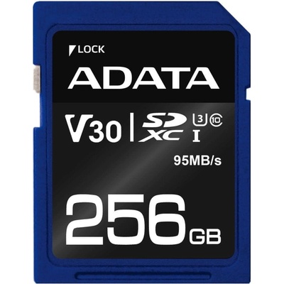 Adata Premier Pro SDXC 256 GB ASDX256GUI3V30S-R