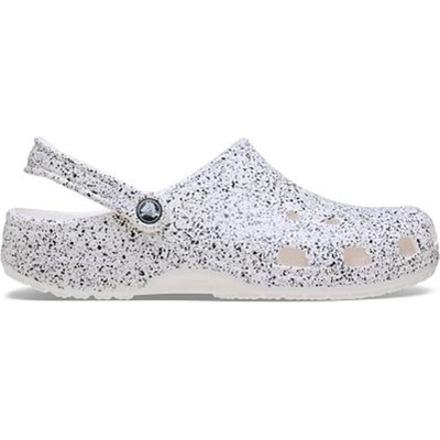 Crocs Чехли Crocs Men's Classic Sparkle Clogs - White