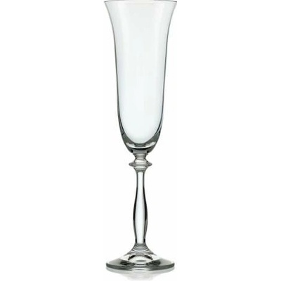 Crystalex CZ BOHEMIA ANGELA SKLENICE NA ŠAMPAŇSKÉ 6 x 190 ml