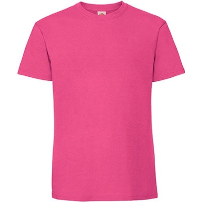 Fruit of the Loom pánské triko 61 422 0 Fuchsia