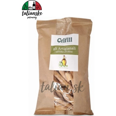 Crifill Tyčinky Grissini s olivovým olejom 200 g