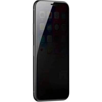 Baseus Privacy 3D Tempered Glass (0.23mm) - калено стъклено защитно покритие с извити ръбове и определен ъгъл на виждане за целия дисплея на iPhone 11 Pro Max, iPhone XS Max