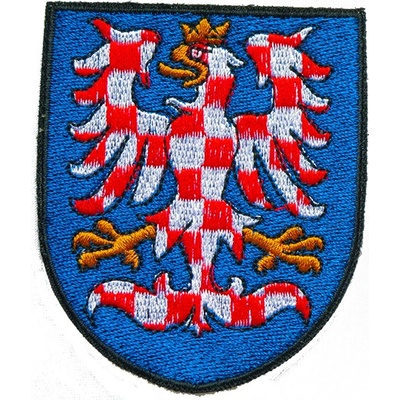 Nášivka znak Moravská orlica 7x5,8 cm