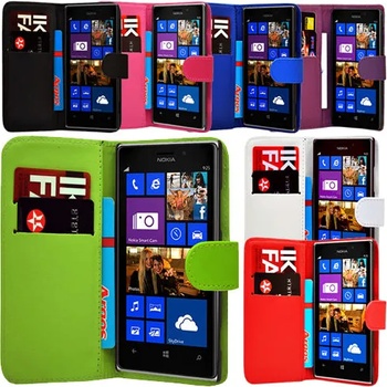 Nokia Lumia 1520 Wallet Кожен Калъф + Протектор и Стилус