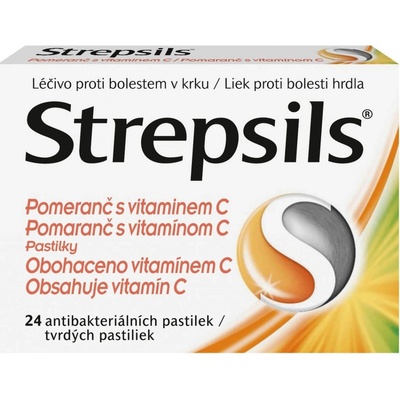 Strepsils Pomaranč s Vitamínom C pas.ord.36