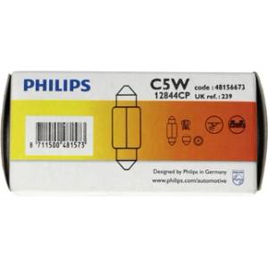 Philips Крушка, светлини купе philips c5w, 12v, 5w, 10 бр