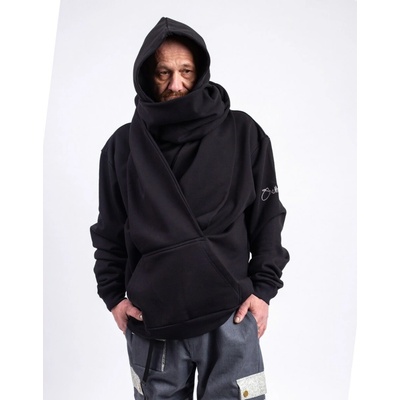 One Of XX Sheltersuit Scarf Hoody Black