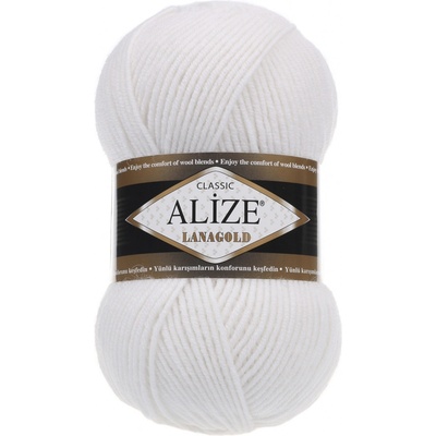 Alize Lanagold Classic 55 bílá
