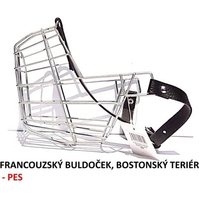 Mr. Rozchov Náhubek kovový Francouzský buldoček Bostonský teriér pes