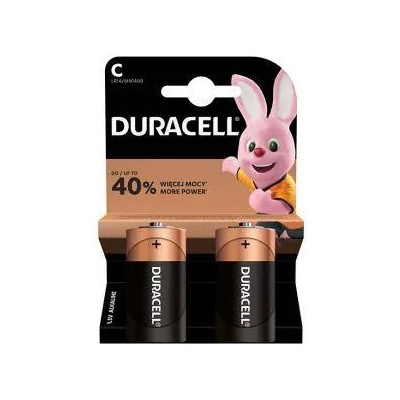 Duracell Алкална батерия DURACELL Basic C - LR14, 2 броя в опаковка, 15.00337