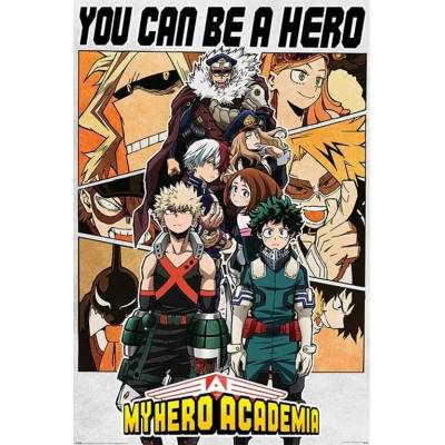Boku no Hero Academia (BNHA) Plakát Boku no Hero Academia 3