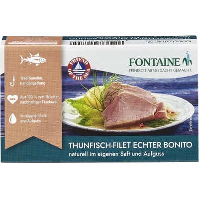Fontaine Tuňákový filet bonito ve vlastní šťávě 120 g