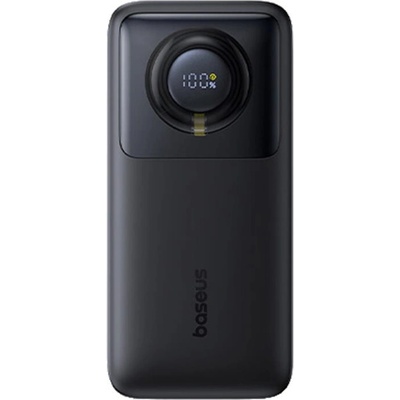 Външна батерия /power bank/ Baseus Free2Pull, 20 000mAh, черна, 65W, 1x USB-C(м), 1x USB-C(ж) (P10073700123-00)