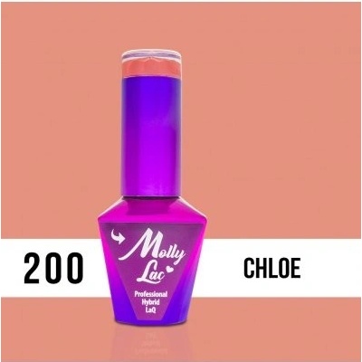 Molly Lac gél lak 200 Chloe Telová 5 ml