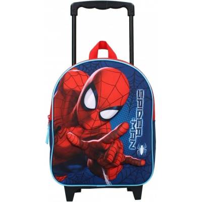 Vadobag na kolečkách Spiderman Marvel modrý
