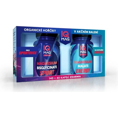 IQ Mag SPORT + ENERGY 140+40 kapsúl