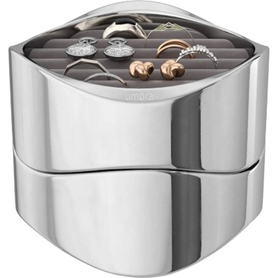 Umbra Кутия за бижута Umbra Wavy, цвят хром (1022517-158)