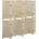 vidaXL Параван за стая, 6 панела, 210x165 cм, пауловния масив (338581)