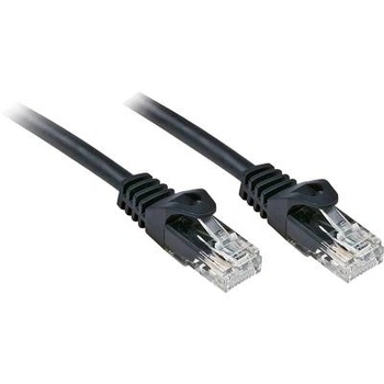 Lindy RJ-45/RJ-45 Cat. 6 0.5m мрежов кабел Черен 0, 5 м Cat6 U/UTP (UTP) (48191) (48191)