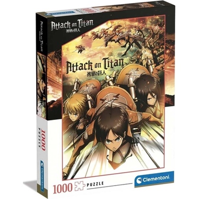Clementoni Útok titánů Attack on Titan 1000 dielov