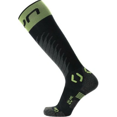 UYN SKI ONE MERINO čierna zelená