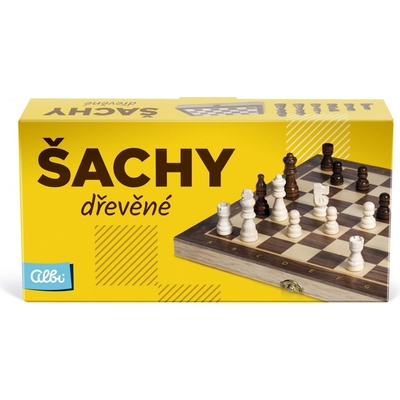 Spoločenská hra Drevené šachy (8590228002181)