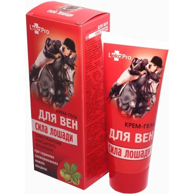 LekoPro Horse Power Krémový gél na žily 75 ml