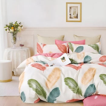 EmonaMall Двулицево спално бельо EmonaMall, 6 части - Модел S18113 (S18113-12000d)