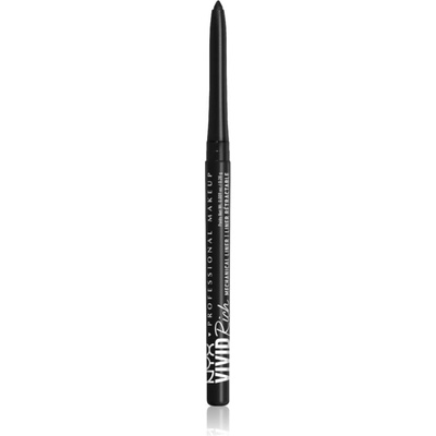 NYX Professional Makeup Vivid Rich автоматичен молив за очи цвят 16 Always Onyx 0, 28 гр