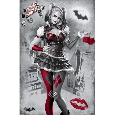 Plagát - Batman Arkham Knight (HARLEY QUINN)